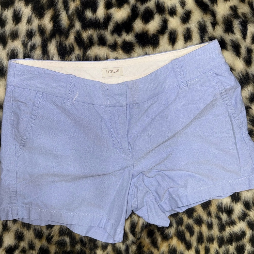 J. Crew Women's Sky Blue Bermudas